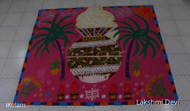 Rangoli: Happy Makarashankranthi