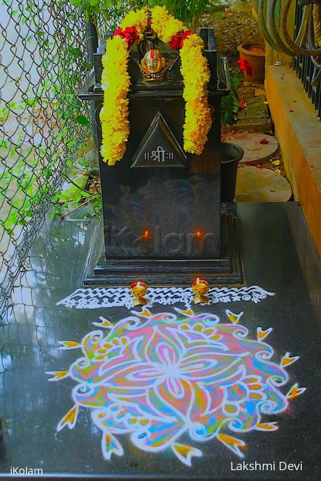 Rangoli: HAPPY BOGI 