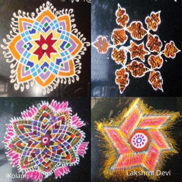 Rangoli: beginner rangolis