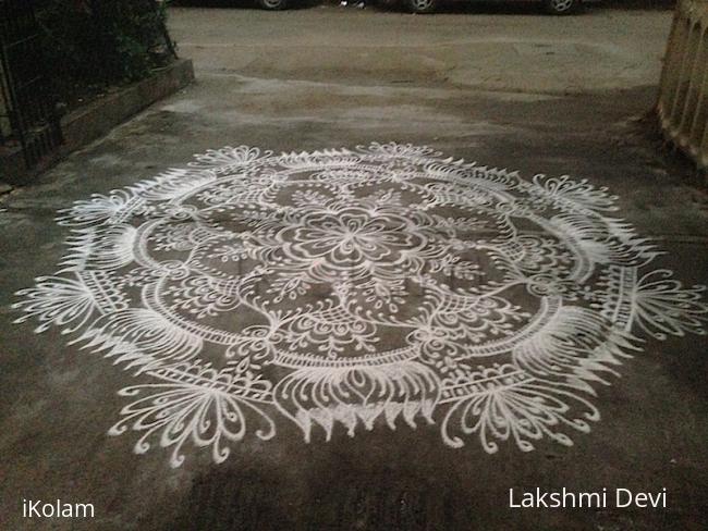 Rangoli: Free hand kolam