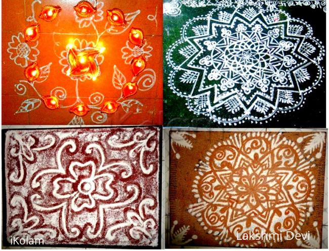 Rangoli: beginner kolams