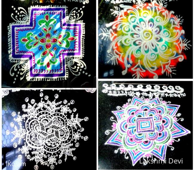 Rangoli: beginner kolams