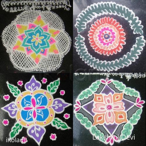 Rangoli: beginner rangolis