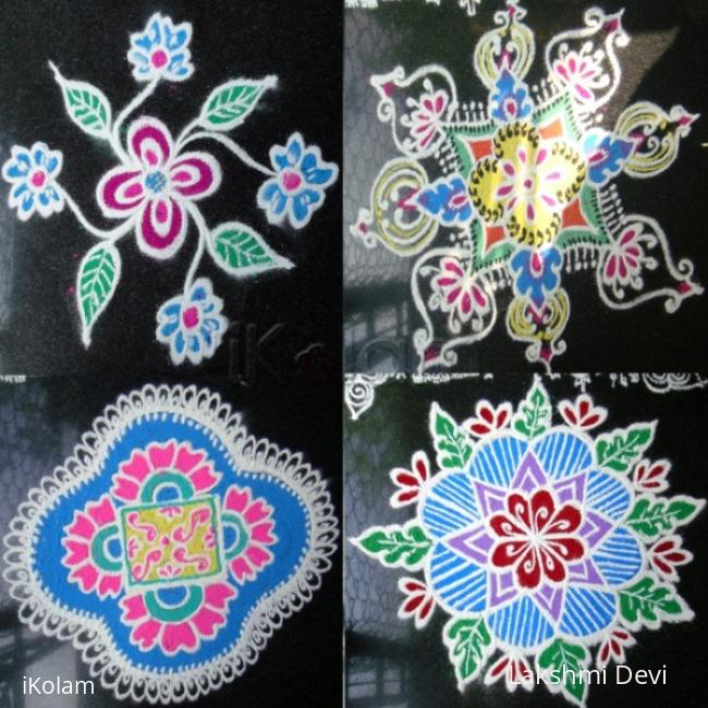 Rangoli: beginner rangolis