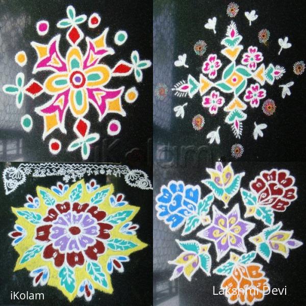 Rangoli: beginner rangolis