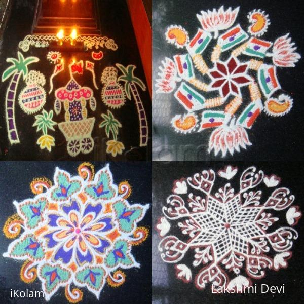 Rangoli: beginner rangolis