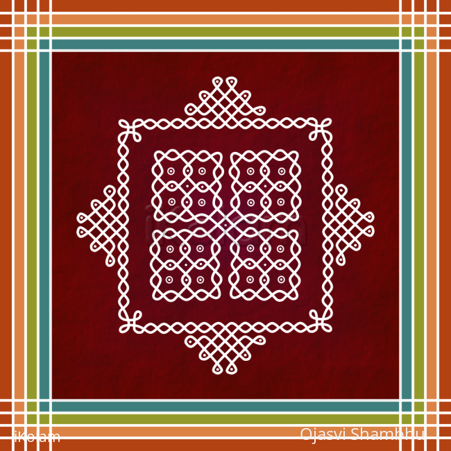 Rangoli: Digital Sikku Kolam 