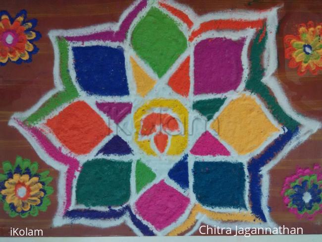 Rangoli: Karthigai rangoli