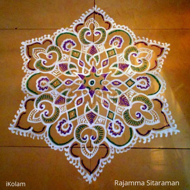 Rangoli: Two in One rangoli