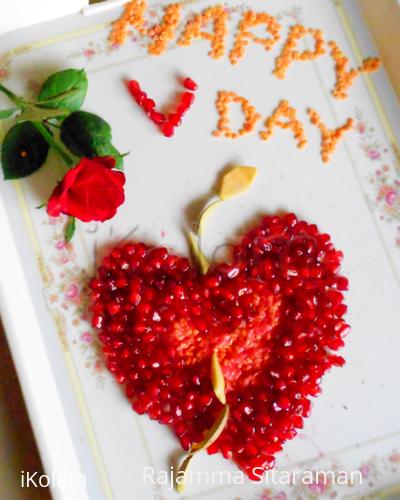 Rangoli: Happy Valentines Day !