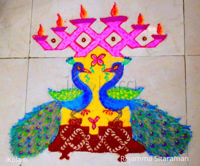 Rangoli: Angry Birds