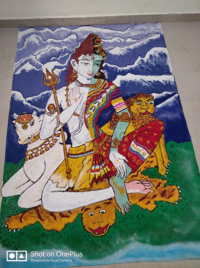 Finished Rangoli