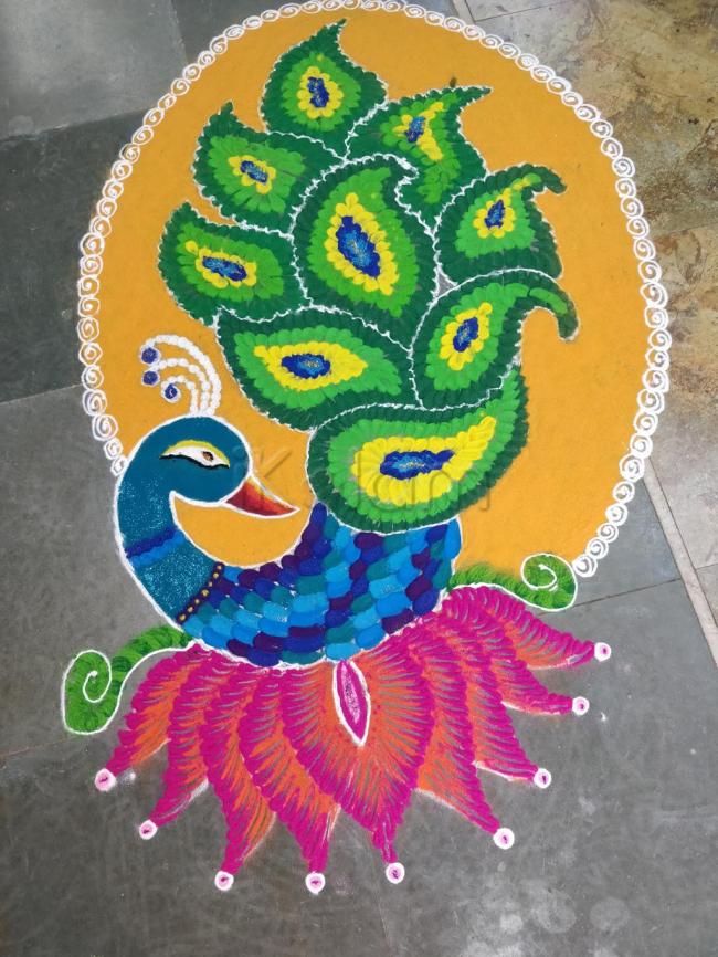 Diwali rangoli