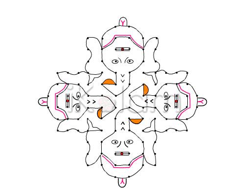 ganesh-modak-rangoli