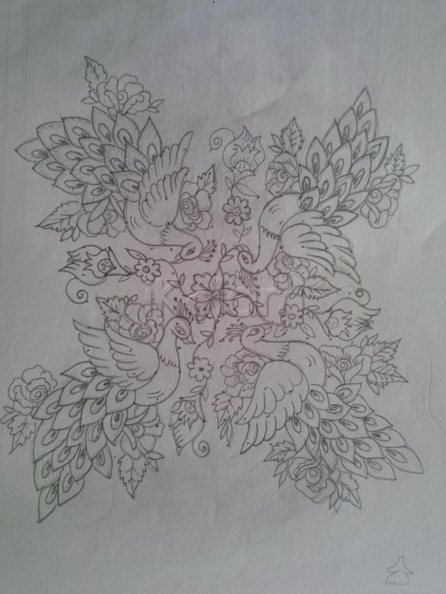 pencil artist 🎭 on Instagram: “Simple sketch drawing ✨✨” | Mehndi art  designs, Mehndi design pictures, Beginner henna designs